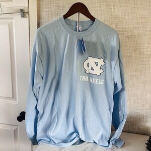 UNC North Carolina Tarheels T-Shirt Large Licensed Collegiate Long Sleeves CCC